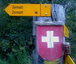 à Zermatt en Suisse